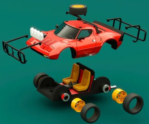 Lancia stratos safari pack - stratos,