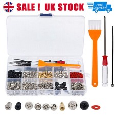 330Pcs Computer Screws Standoffs Set Fit PC Hard Drive Motherboard Case Fan Kits