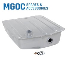 Fuel Tank w. Removable Drain Plug - MGB 1976 on. - NEW - Powder Coated