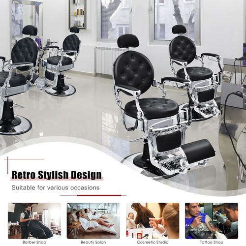 Reclined salon chair - salon,