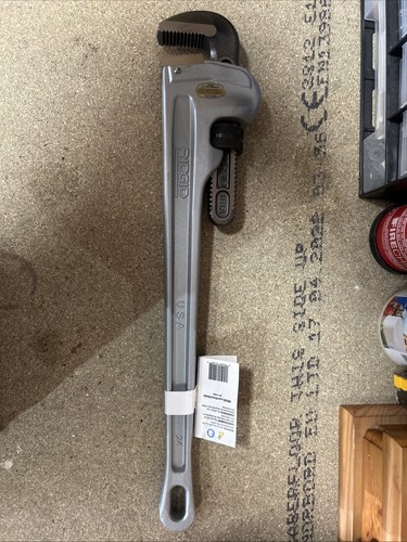 Ridgid aluminum pipe wrench - ridgid,