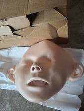 6** NEW LAERDAL RESUSCI JUNIOR FACE MANIKIN CPR WHITE CAUCASIAN 183010