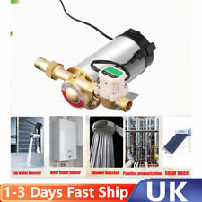 220V Automatic Priming Water Pressure Booster Pump Home Stainless Shower 100W