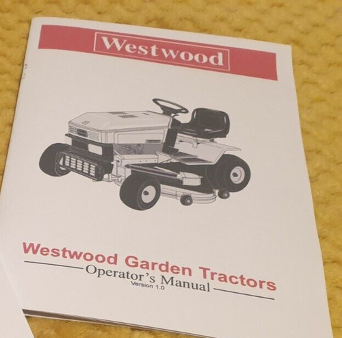 Westwood ride tractor mower - on,