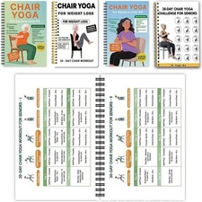 Chair Yoga for Seniors 60+: 40+ Exercises for Strength, Balance & Wellness