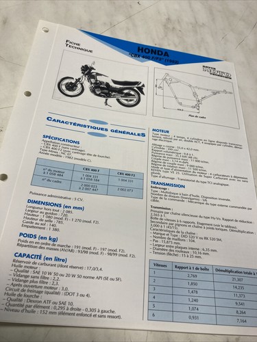 Honda cbx400 1982 nc07 - honda,