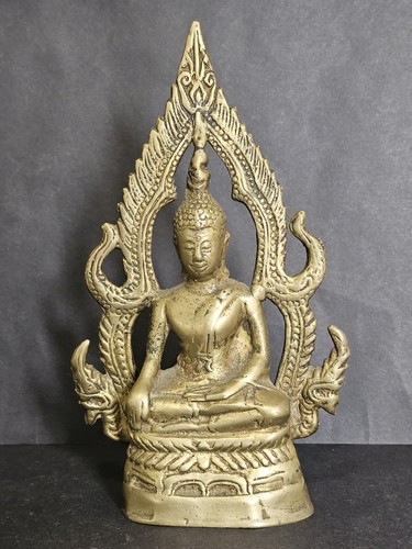 Antique thai bronze - thai, buddha