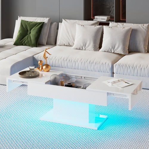 High gloss coffee - coffee, table