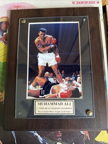 Muhammad ali autographed - ali,