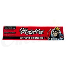 Monkey King Red King Size Ultra-Thin Coloured Rolling Papers Booklets Box