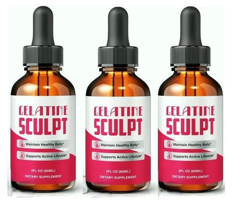 Pack gelatine sculpt drop - -,