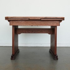 Antique Tiger Oak Draw-Leaf