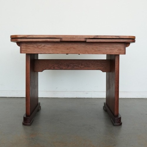 Antique tiger oak draw leaf - antique, draw-leaf