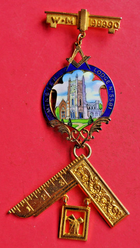 Masonic past master jewel - past, master's