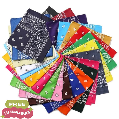 Bandana cotton paisley mouth - bandana,