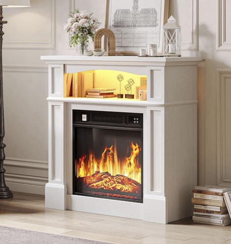 Electric fire place and - fire,