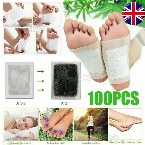 100xslim detox foot patches - detox,
