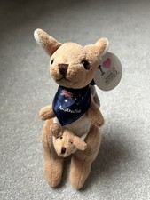 Kangaroo Plush With Baby And