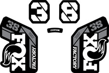 Fox 38 Factory Forks Decals