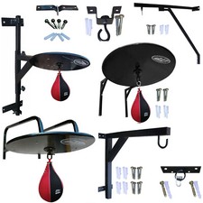 Boxing Speedball Platform Board Training Punchbag Wall Brackets & Ceiling Hook