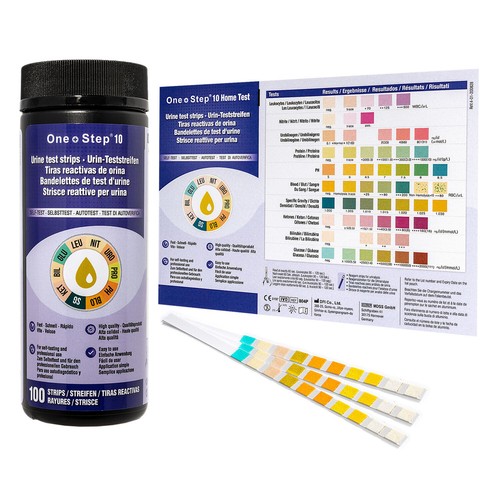 100 urine test strips - test, 10