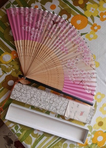 Vintage cherry blossom hand - vintage,