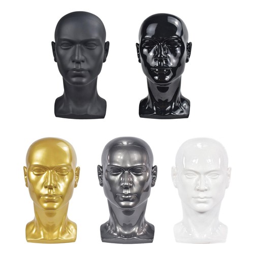 Male mannequin head - male,