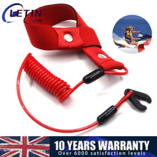 Stop Kill Safety Lanyard Emergency Tether PU Cord Switch for Yamaha Jet Ski NEW