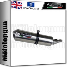 GPR EXHAUST HOMOLOGATED + LINK PIPE SATINOX KAWASAKI KLE 500 2007 07