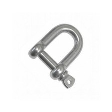 D-shackle Stainless Steel T316 (A4) Dee Shackle 4mm 5 mm 6 mm 8 mm 10mm 12 mm