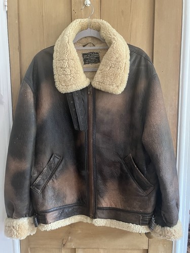 Sheepskin flying jacket - sheepskin,