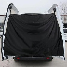 Rear Door Curtain Black 180 x