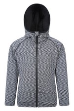 Mountain Warehouse Marathon Kids Stripe Hoodie Midlayer