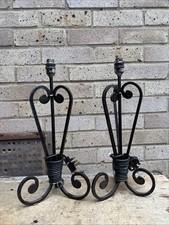 Vintage Pair Of Table Lamps