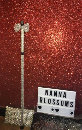 Bling walking stick cane - bling,