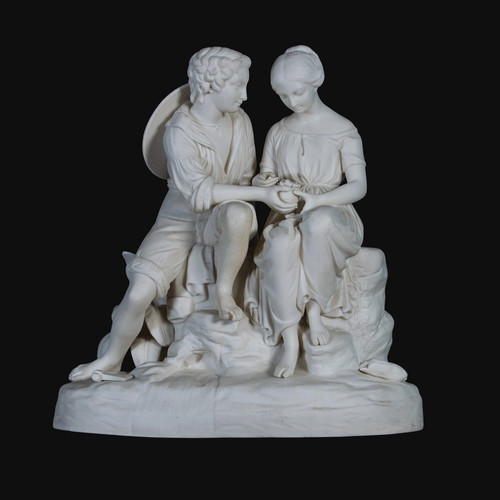 Antique copeland parian paul - copeland,