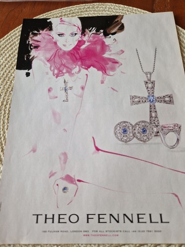 Theo fennell 2004 print - theo, advert