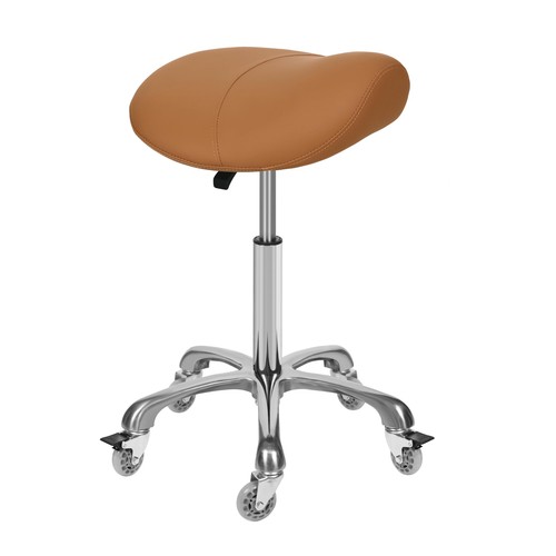 Ergonomic saddle stool with - saddle,
