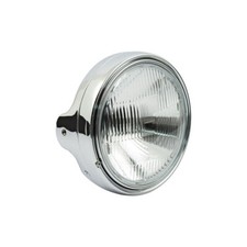 E Marked Chrome Metal Headlight for KAWASAKI Z750 Z650  7" glass QUALITIY