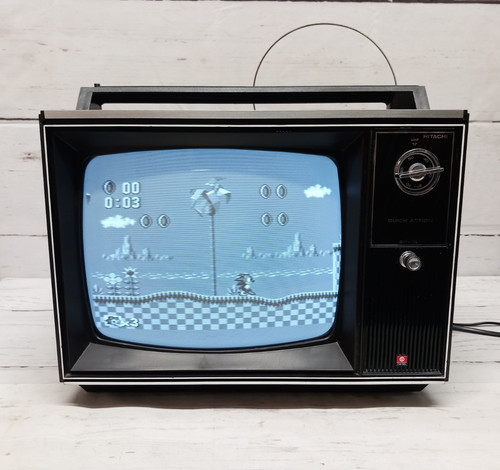 Hitachi portable 1970s - hitachi, tv