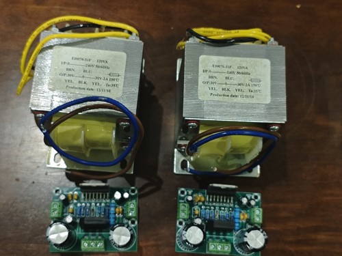 Dual mono tda7293 audio - mono,