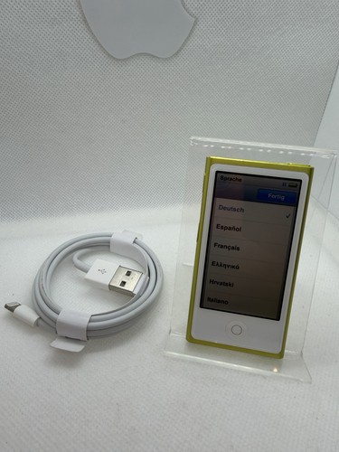 Apple ipod nano 7th - gen, yellow