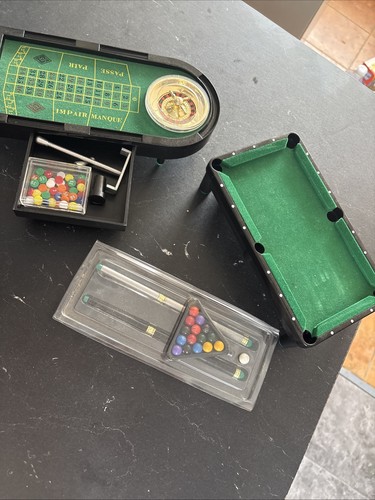 Mini roulette and - and, pool