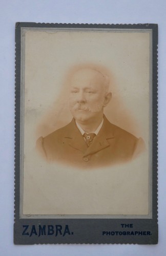 Cabinet card victorian - of,