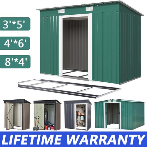 Metal garden shed - shed, 8x4