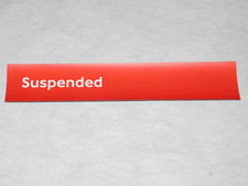 LONDON UNDERGROUND SERVICE STATUS SIGN MAGNETIC (FINAL STYLE)