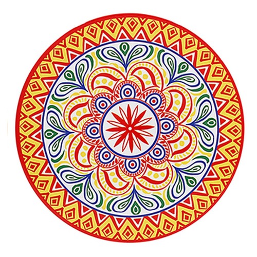Ceramic trivet tuscany red - tuscany,