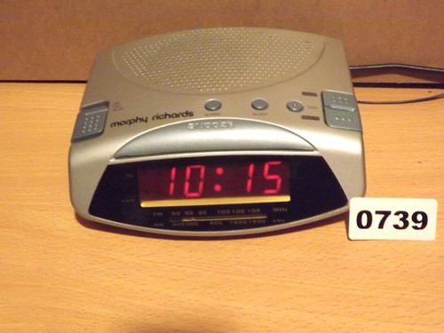 Morphy richards radio alarm - richards,