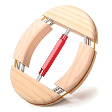 Adjustable 4-Way Wooden Hat