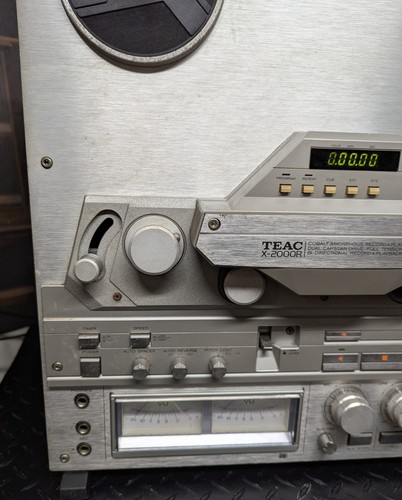 Teac 2000r reel tape - x-2000r, reel-to-reel